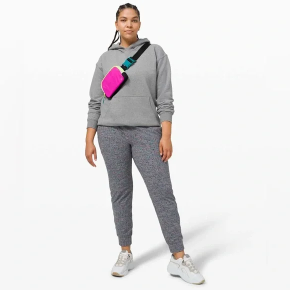 Lululemon Ready to Rulu Jogger•Neon Tweed Jacquard Battleship Electric Coral•12 - Picture 6 of 16